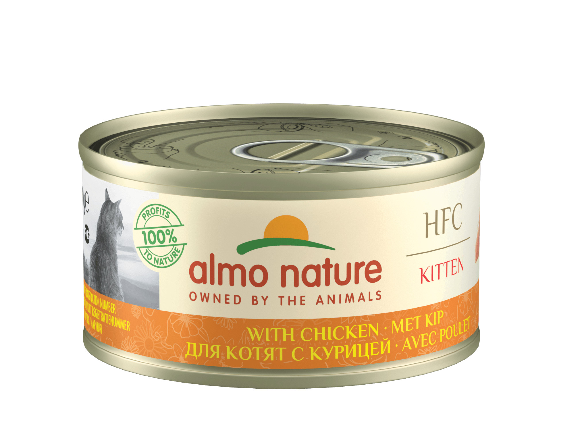 Almo Nature HFC Kitten Huhn Kätzchen-Nassfutter (70 g)