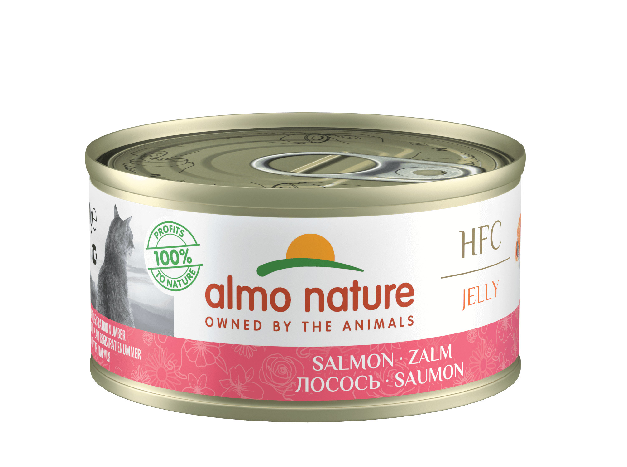 Almo Nature HFC Jelly Lachs Katzen-Nassfutter