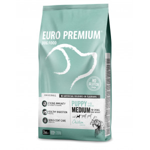 Euro Premium Puppy Medium Huhn & Reis Hundefutter