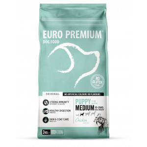 Euro Premium Puppy Medium Huhn & Reis Hundefutter