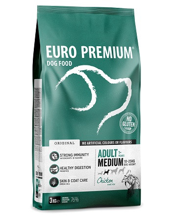 Euro Premium Adult Medium Huhn & Reis Hundefutter