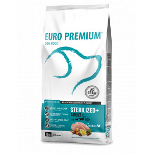 Euro Premium Grainfree Adult Sterilized+ Chicken & Potatoes Hundefutter