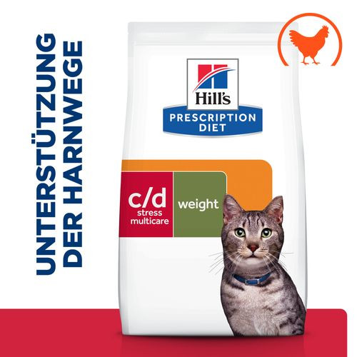 Hill's Prescription C/D Urinary Stress + Metabolic + Weight Care Katzenfutter