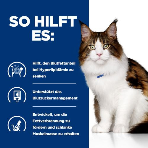 Hill's Prescription Diet W/D Multi-Benefit Katzenfutter mit Huhn