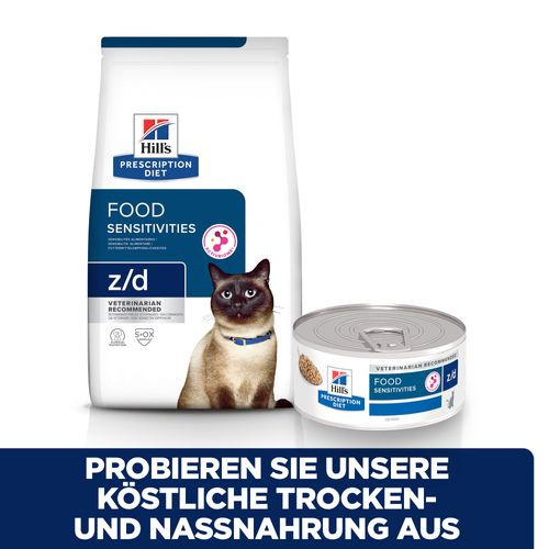 Hill’s Prescription Z/D Food Sensitivities Katzenfutter