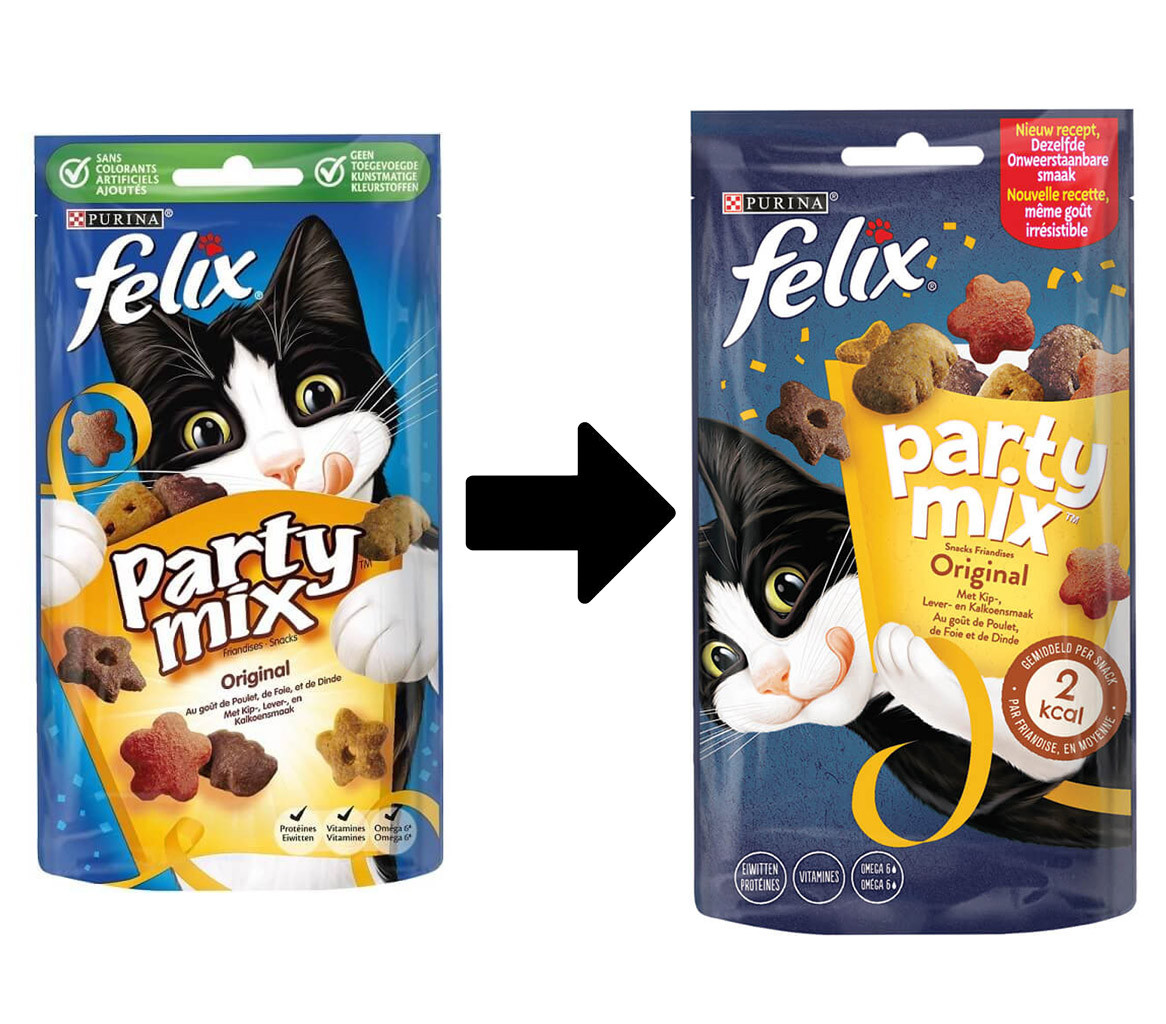 Felix Knabber Mix Original Katzensnack