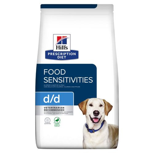 Hills Prescription D/D Food Sensitivities Hundefutter mit Ente & Reis