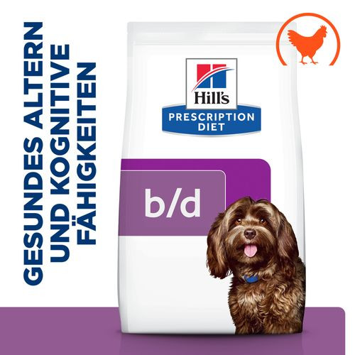 Hill's Prescription Diet B/D Ageing & Alertness Care Hundefutter mit Huhn