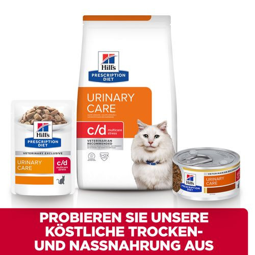 Hill's Prescription C/D Urinary Stress Urinary Care Katzenfutter