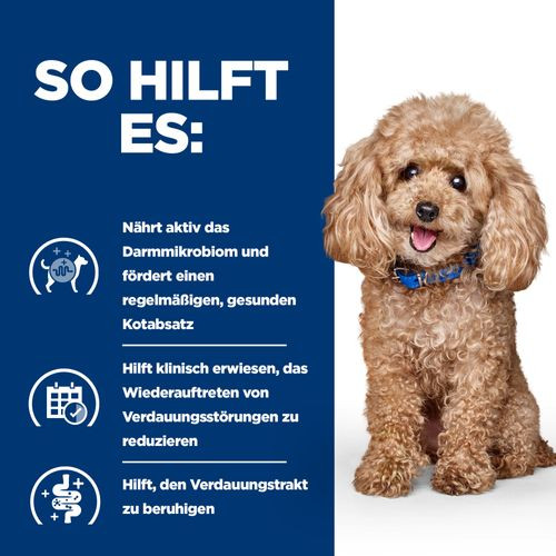 Hill’s Prescription Diet Gastrointestinal Biome Mini Hundefutter mit Huhn