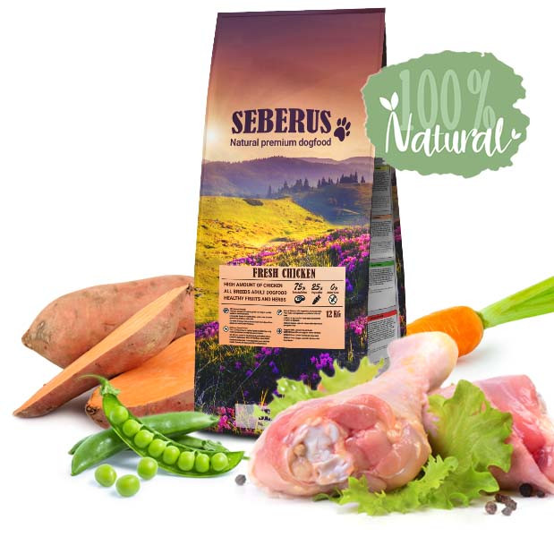 Seberus Fresh Chicken - natuurlijk graanvrij hondenvoer