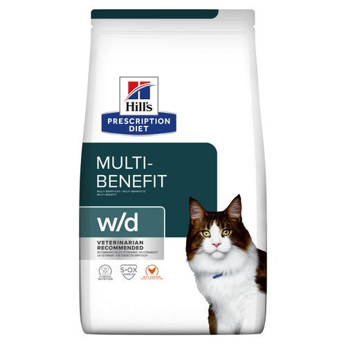 Hill's Prescription Diet W/D Multi-Benefit Katzenfutter mit Huhn