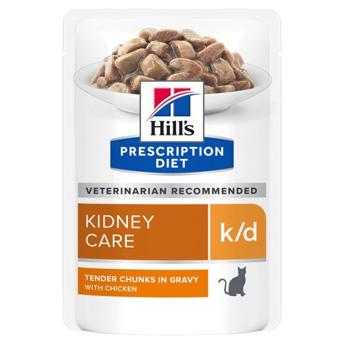 Hill's Prescription K/D Kidney Care Huhn Katzen-Nassfutter 85g