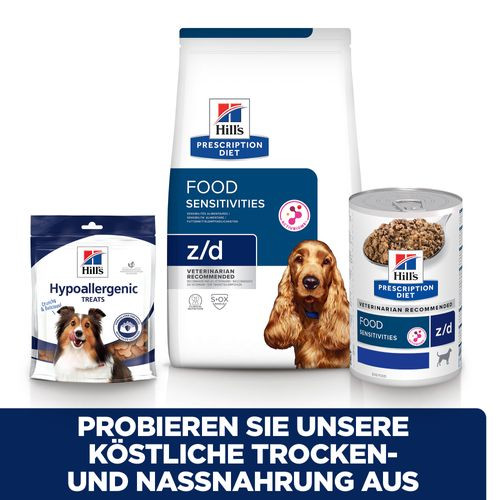 Hill's Prescription Diet Z/D Food Sensitivities Hundefutter