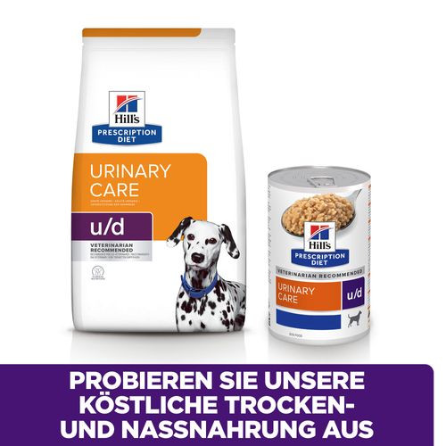 Hill's Prescription Diet U/D Urinary Care Nassfutter für Hunde (Dose) 370 g