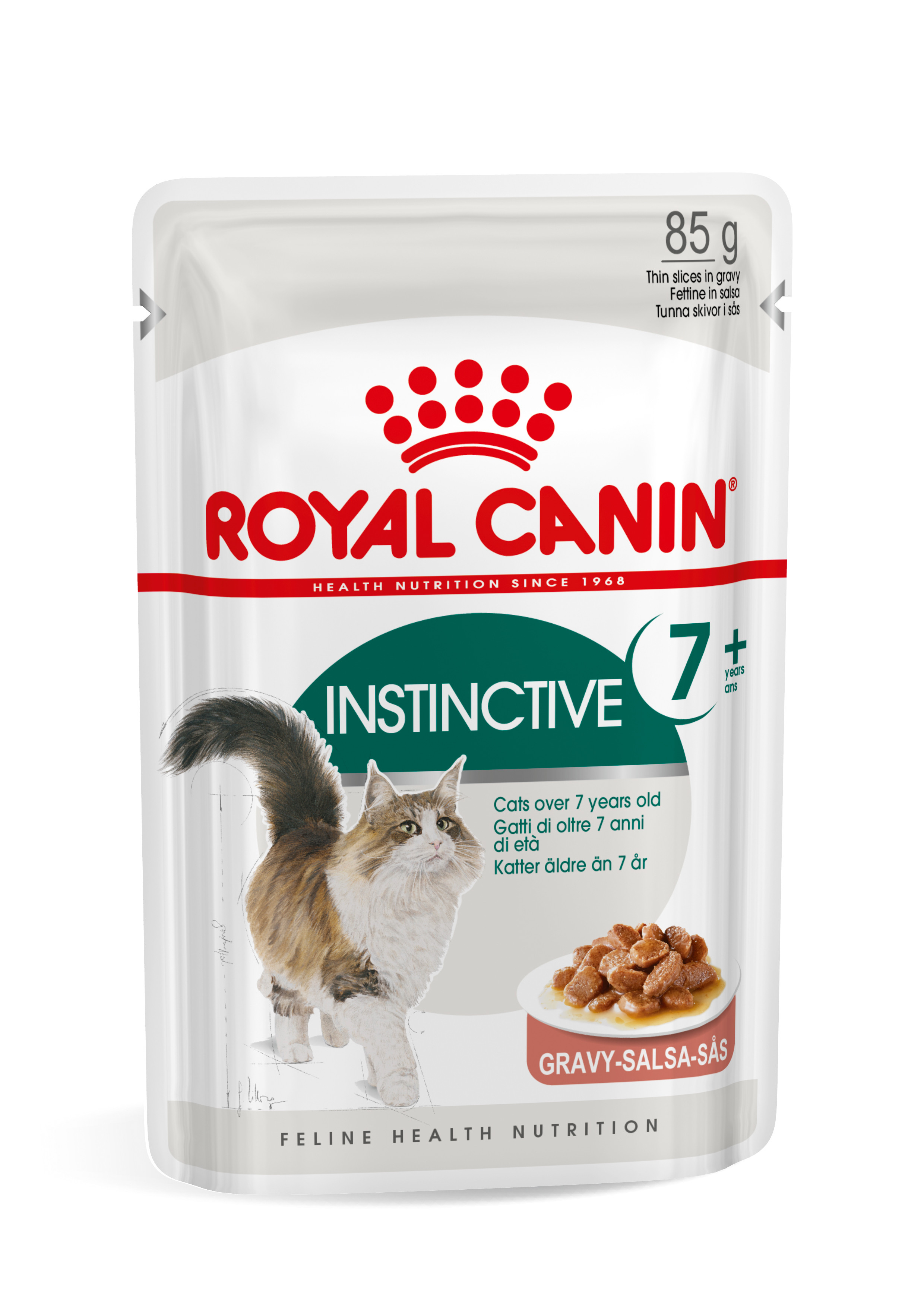 Royal Canin Instinctive 7+ Katzenfutter in Soße 12x