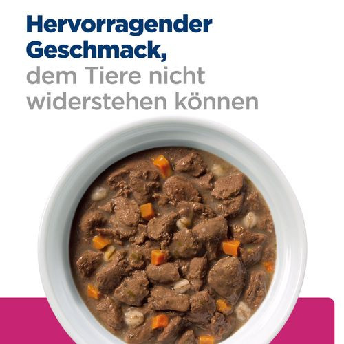 Hill's Prescription Diet Gastrointestinal Biome Ragout für Hunde mit Huhn und Karotten (Dose)