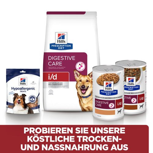 Hill's Prescription I/D (i/d) Digestive Care mit Truthahn Hundefutter 360g Dosen