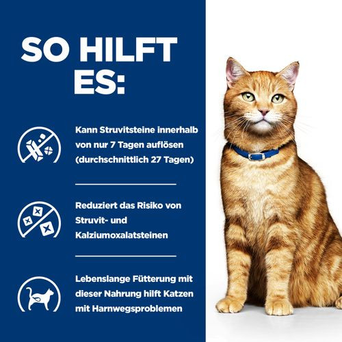 Hills Prescription C/D Multicare Urinary Katzen-Nassfutter mit Huhn 85 g