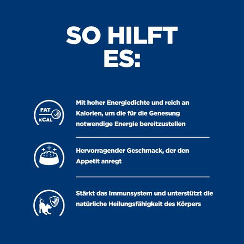 Hill's Prescription Diet A/D Urgent Care Nassfutter für Hunde/Katzen mit Huhn (Dose)