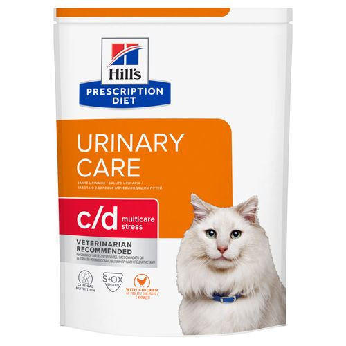 Hill's Prescription C/D Urinary Stress Huhn Katzen-Nassfutter 85g