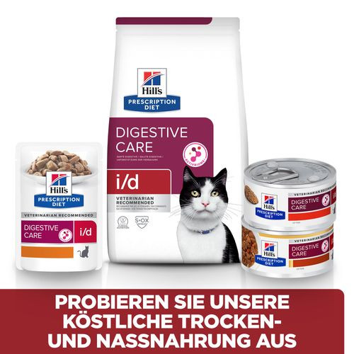 Hill’s Prescription Diet I/D Stoofpotje 82 g blik kattenvoer