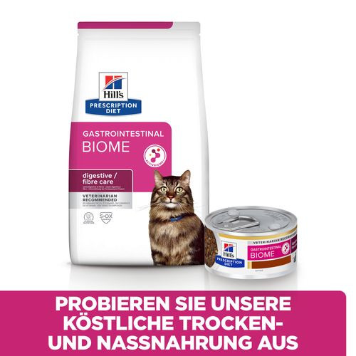 Hill's Gastrointestinal Biome Stoofpotje Kip & Groenten 82g blik kattenvoer