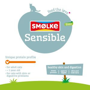 Smølke Sensible Healthy Skin and Digestion kattenvoer