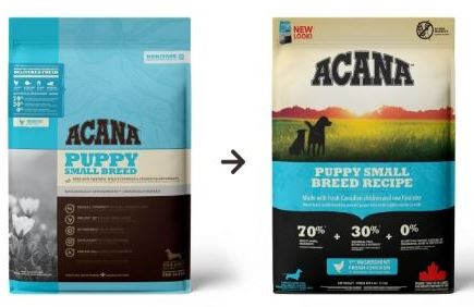 Acana Heritage Puppy Small Breed Hundefutter