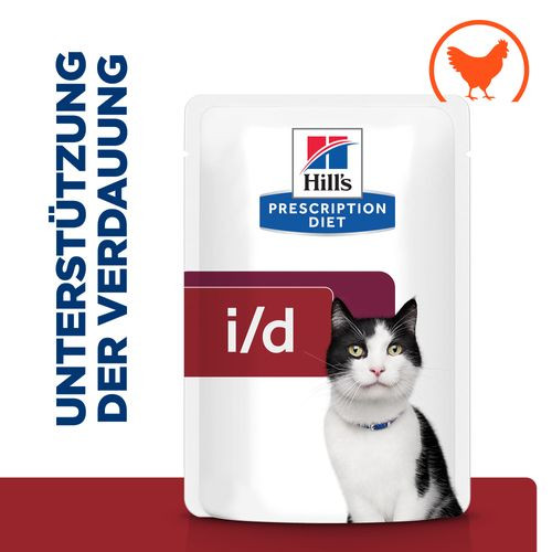 Hill's Prescription I/D (i/d) Digestive Care Katzen-Nassfutter Huhn 85g