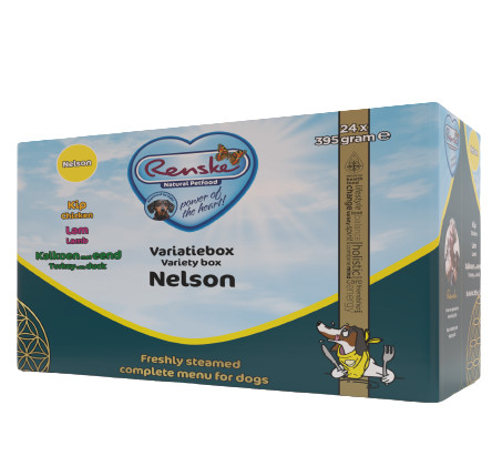 Renske Multibox Nelson Hunde-Nassfutter (24 x 395 gr)