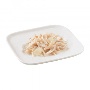 Schesir Puppy kip met aloë (jelly) natvoer hond (blikjes 150 g)