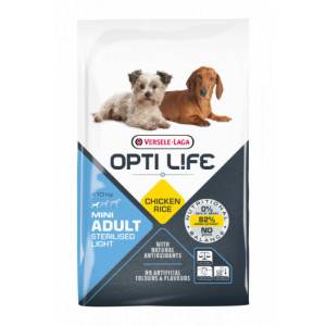 Opti Life Adult Sterilised Mini Light Hundefutter