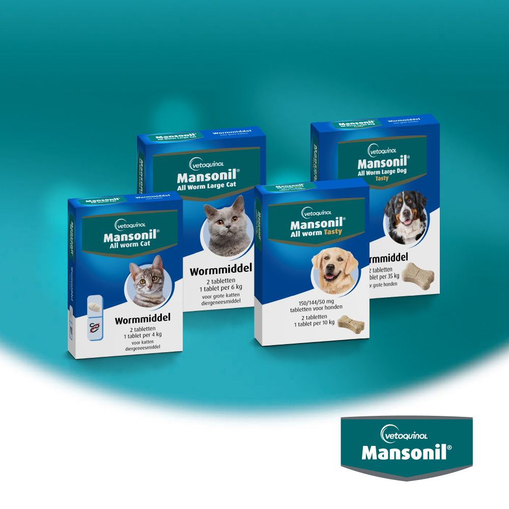 Mansonil All Worm Large Cat voor de kat