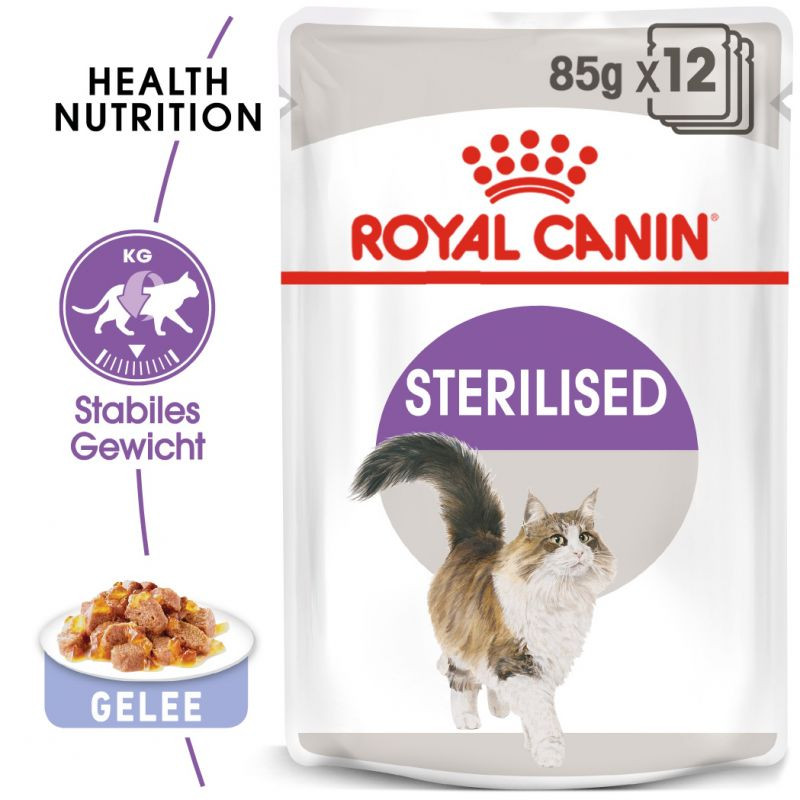 Royal Canin Sterilised in jelly natvoer kat (85 g)