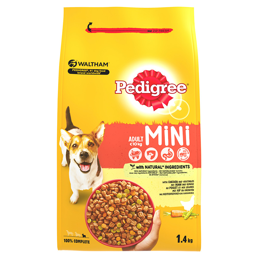 Pedigree Adult Mini Huhn und Gemüse Hundefutter