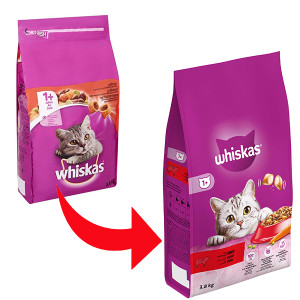 Whiskas Adult 1+ mit Rind Katzenfutter