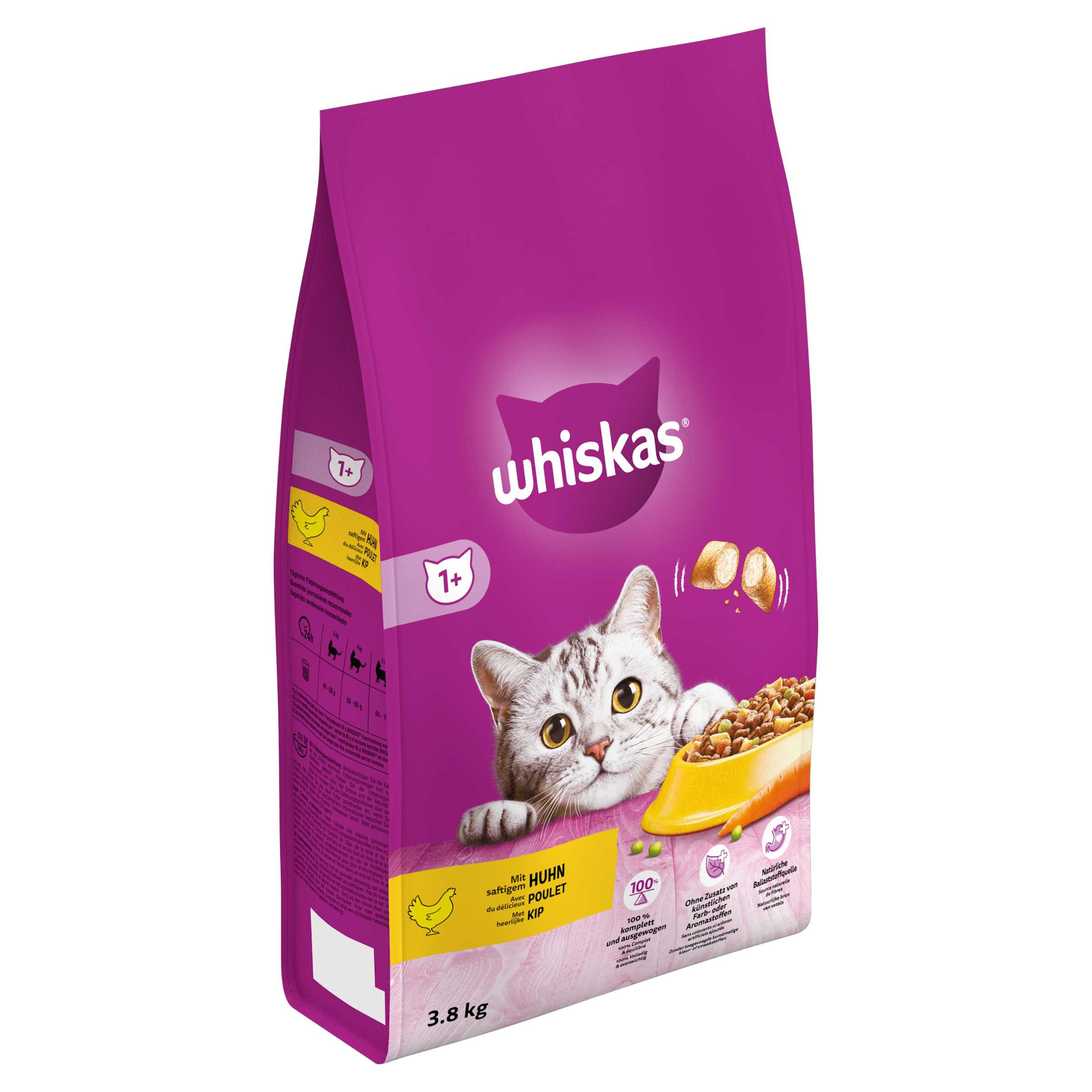 Whiskas Adult 1+ mit Huhn Katzenfutter