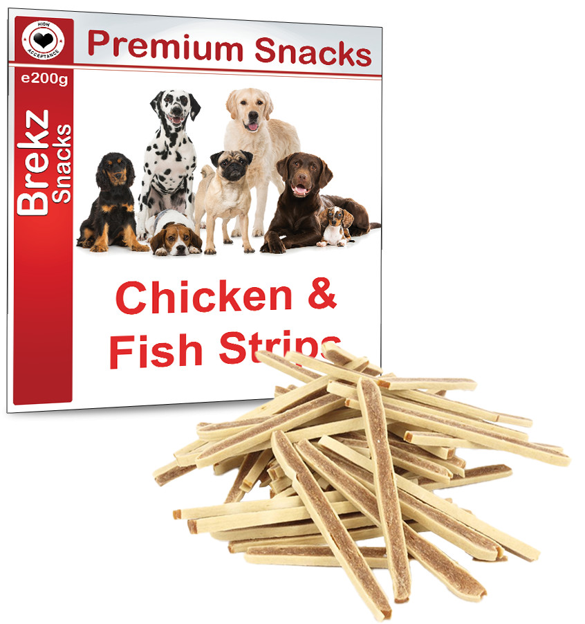 Brekz Premium Chicken & Fish Strips 200 gram