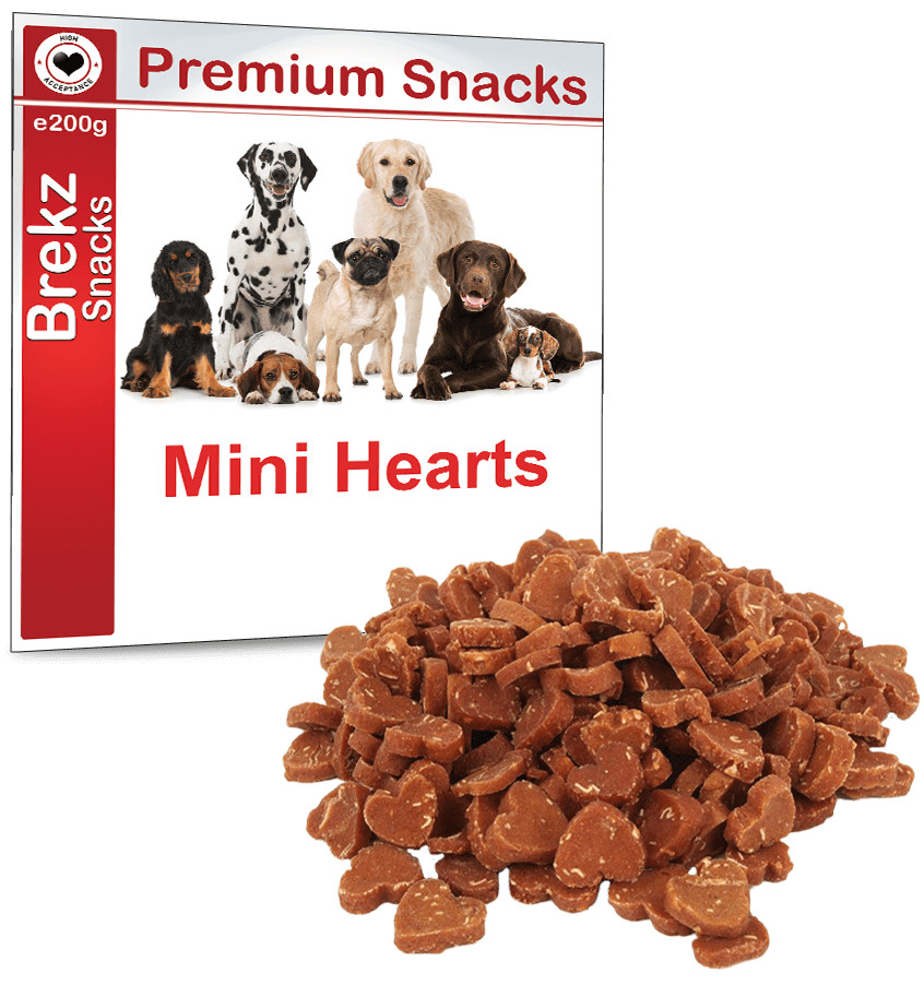 Brekz Premium Mini Hearts 200 gram