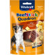 Vitakraft Beefstick Quadros mit Käse Hundesnack (70 g)