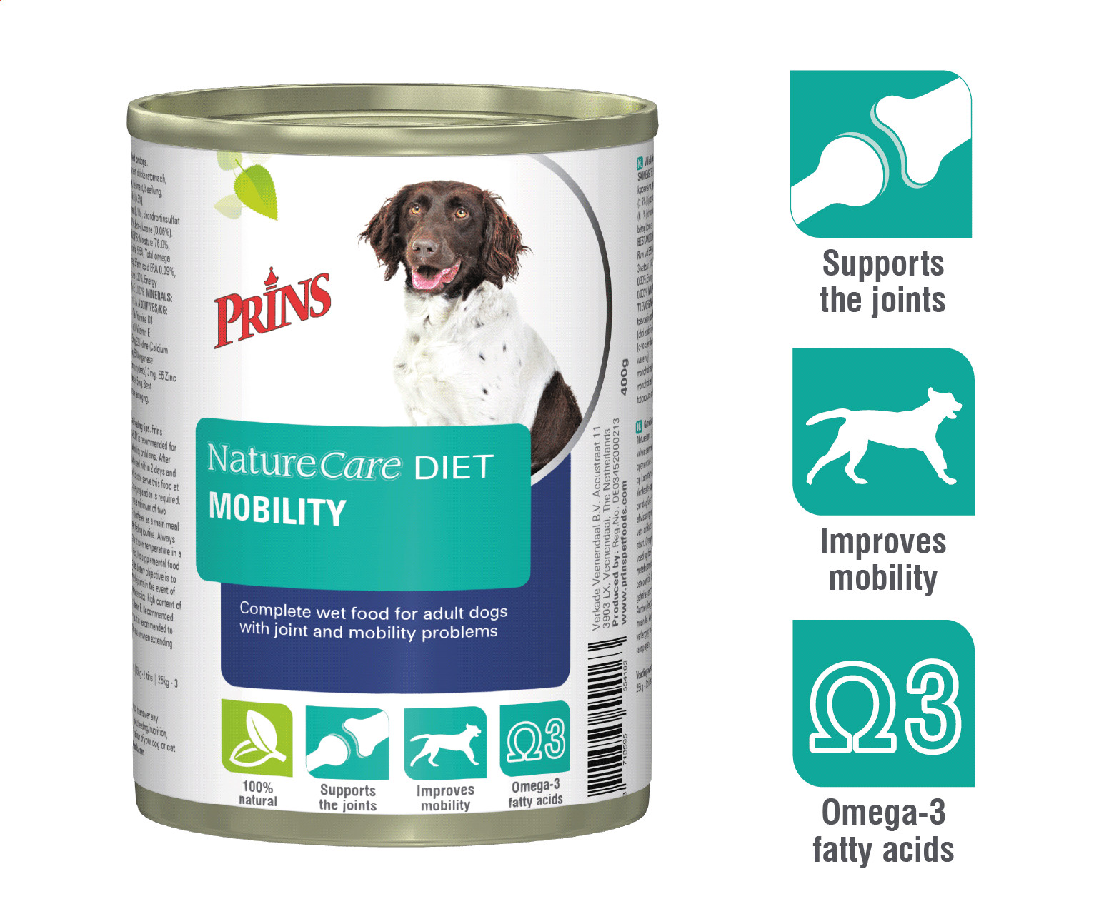 Prins NatureCare Diet Mobility natvoer hond