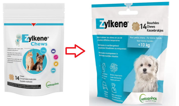 Zylkene Chews 75 mg voor hond en kat