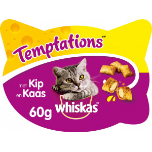 Whiskas Knuspertaschen mit Huhn und Käse für Katzen