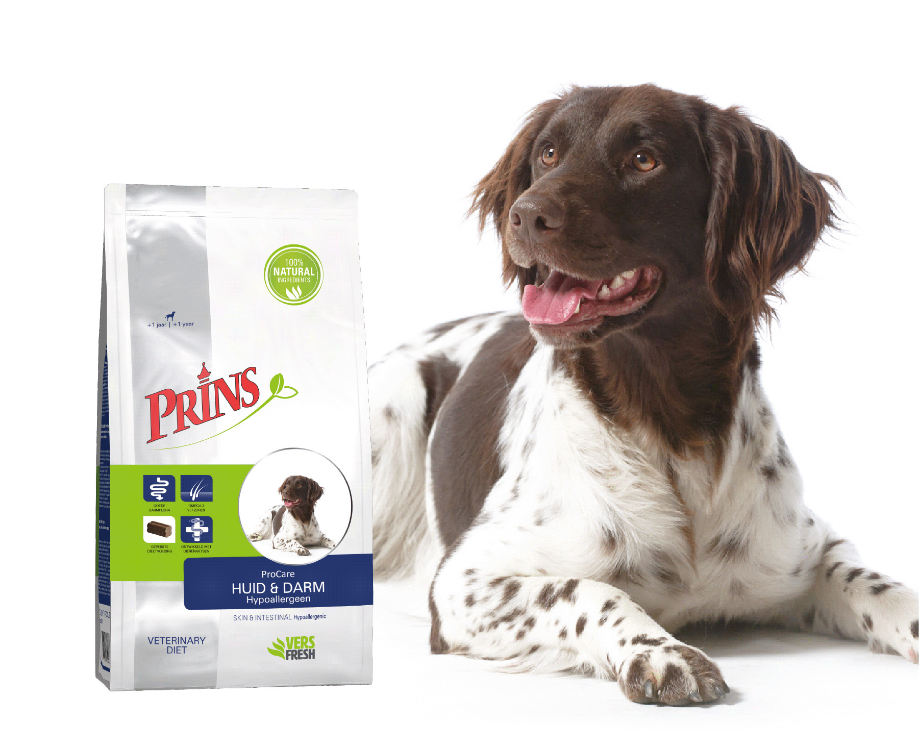 Prins Procare Dieet Huid & Darm Hypoallergeen voor de hond