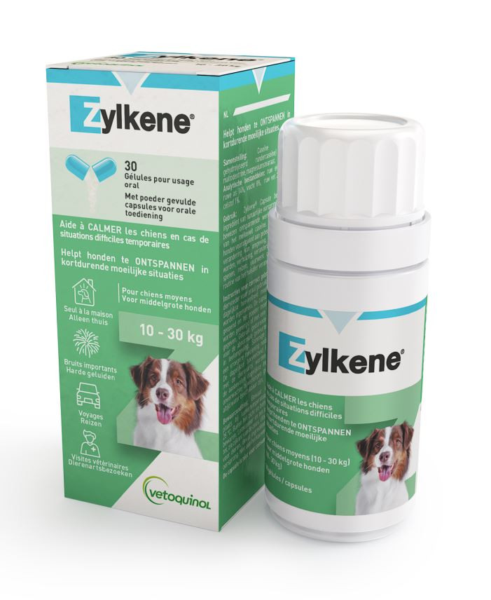 Zylkène Capsules 225 mg - voor honden van 10 tot 30 kg