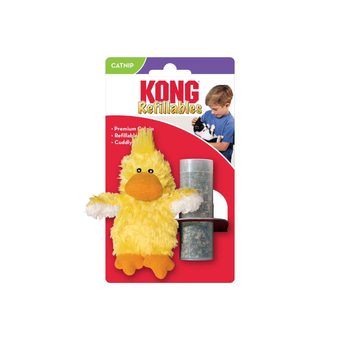 Kong Catnip Toy Duckie