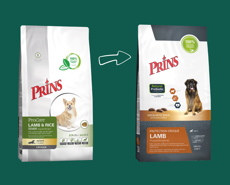 Prins ProCare Croque Lamm & Reis SENIOR Hypoallergic Hundefutter