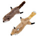 Flatties Plüschtier mit Quietschi Hundespielzeug (56 cm)