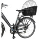 Animal Boulevard Rattan Fahrradkorb für Gepäckträger - schwarz